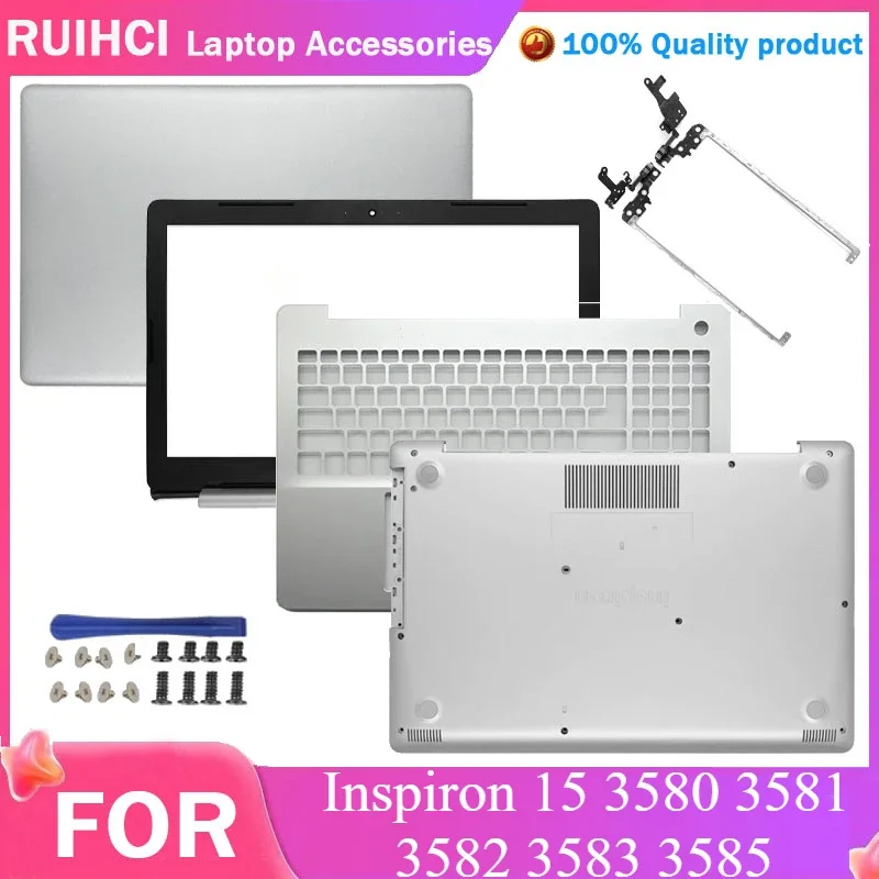 

NEW For Dell Inspiron 15 3580 3581 3582 3583 3585 Laptop LCD Back Cover Front Bezel Palmrest Bottom Case Palm Rest Lower Cover