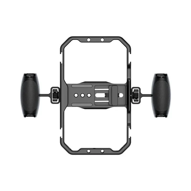 コールドシュー三脚マウント付きハンドルスタビライザー、a0026、a0046用電話ケージ、ハンドヘルド、ビデオ録画
