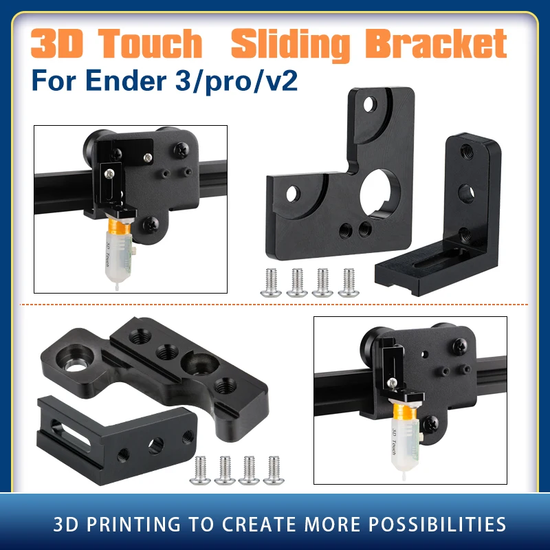 

Ender 3/ Pro Ender 3-v2 3D Touch Auto Leveling Sensor Bracket Sliding Support BL Touch Sensor Bracket Automatic Leveling Sensor