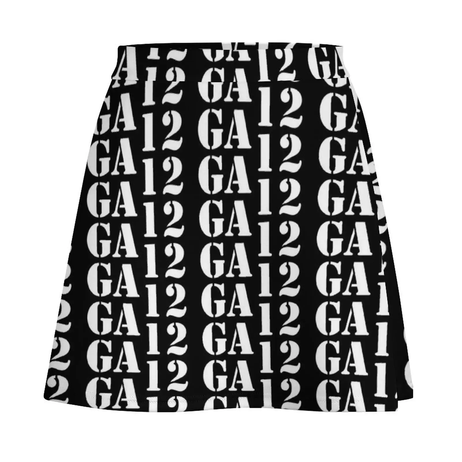 12 Gauge Ammo Can Label Ammunition Box Container Mini Skirt mini skirt for women fairy core summer skirts Mini Skirt