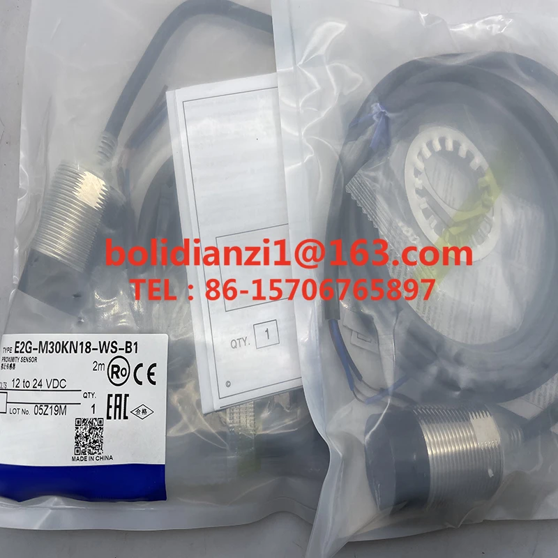 Sensor original do E2G-M18KN10-WS-D1, E2G-M30KN18-WS-C1 B1 B2 C2 no estoque