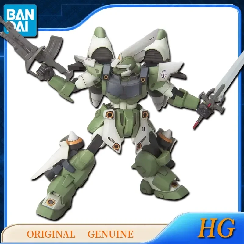 Bandai Original Genuine HG GUNDAM GINN Type High-Maneuver Anime Action Figures Toys for Boys Girls Kids Gift Model Ornaments