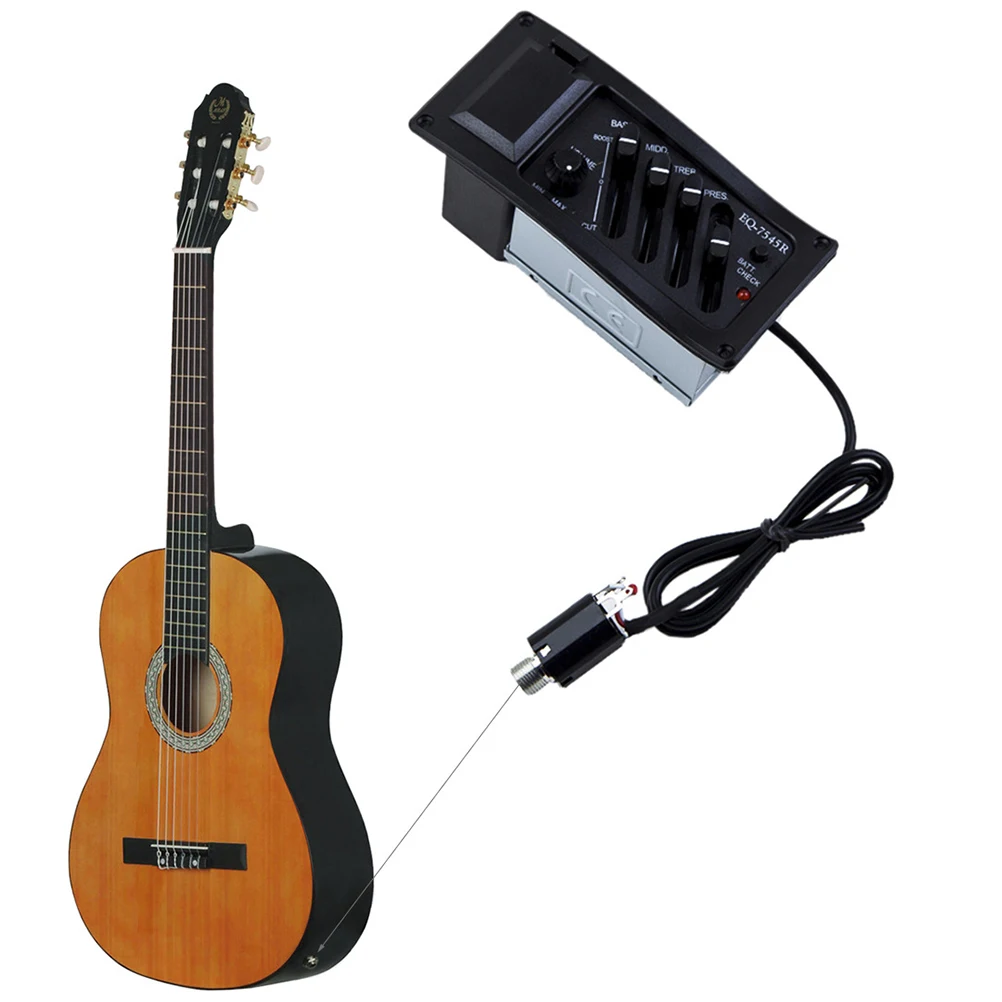 

Guitar Pickups Electric Accessories Equalizer Adjustment Acoustic Musical Instrument