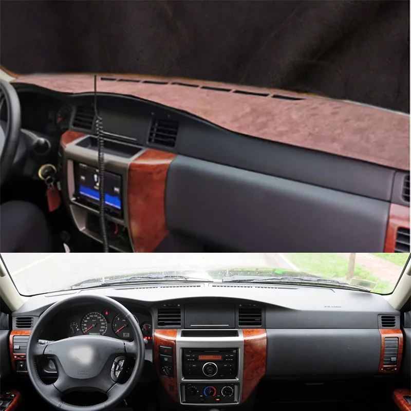 

Для Nissan Patrol ST Y61 4800 GRX GR V Пикап Приборная панель Крышка приборной панели Противоскользящий противогрязевой коврик для приборной панели