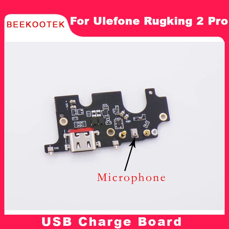 New Original Ulefone Rugking 2 Pro USB Board Base Charge Charging Port Board Microphone For Ulefone Rugking 2 Pro Smart Phone