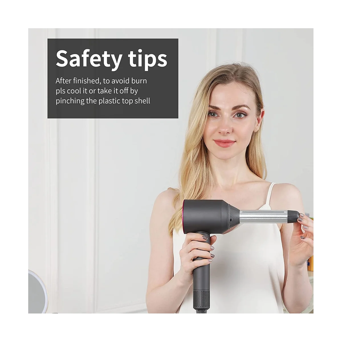 Бочки для завивки волос для Dyson Supersonic HD01 HD02 HD03 HD04 HD07 HD08 HD15, фен для волос, бигуди, насадки, аксессуары B