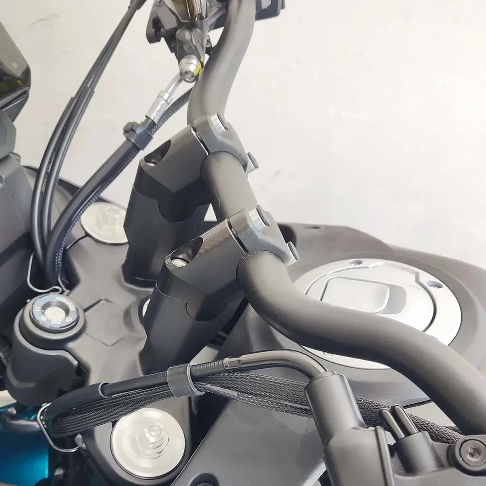 Motorcycle Accessories Handlebar Riser Clamp Handle Bar Move Back Mount Extend Adapter For CFMOTO CF MOTO 450MT MT450 MT 450 MT