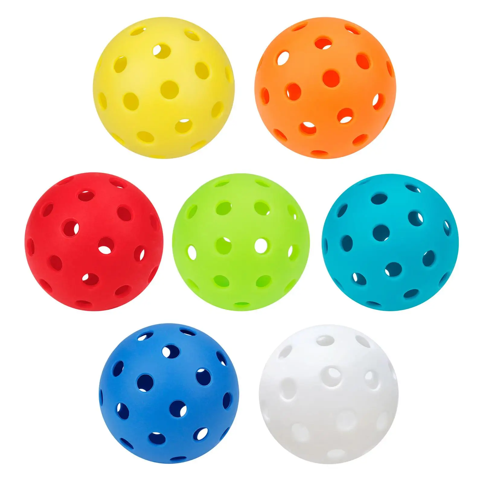 Luminous Pickleball Ball Durable Competition Ball Adult for Indoor Outdoor