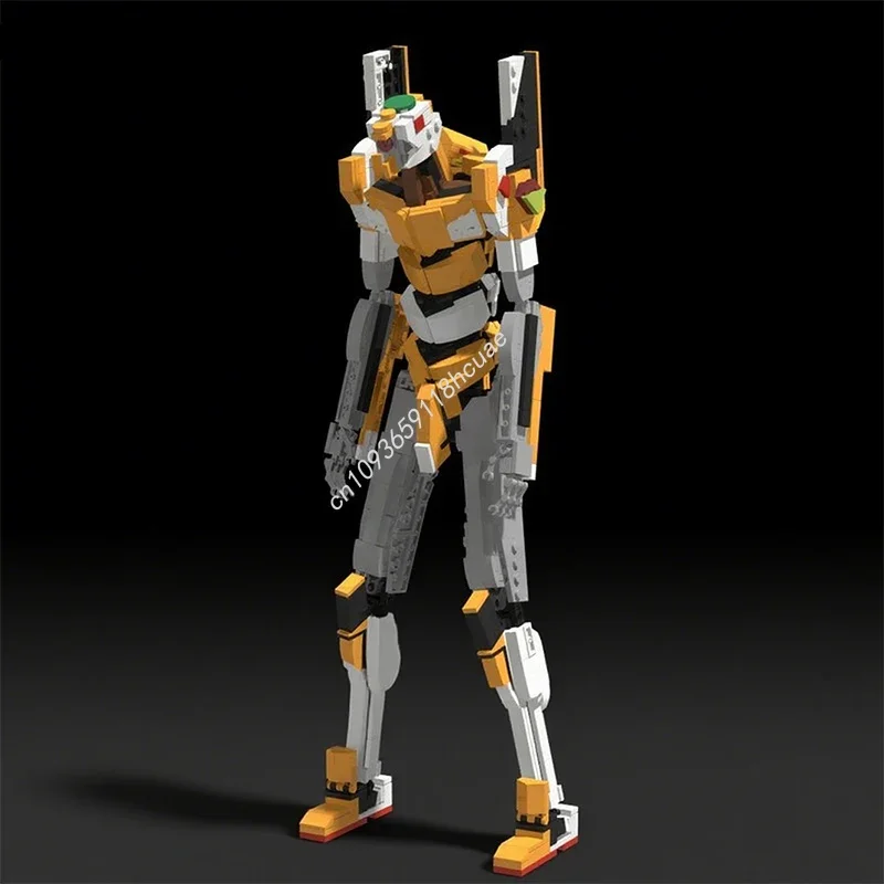 

Набор строительных блоков MOC Human Evolution Project Unit 00 (927 деталей) – идеальный подарок на Рождество, декоративное изделие ручной работы, идеально подходит для интерьера.