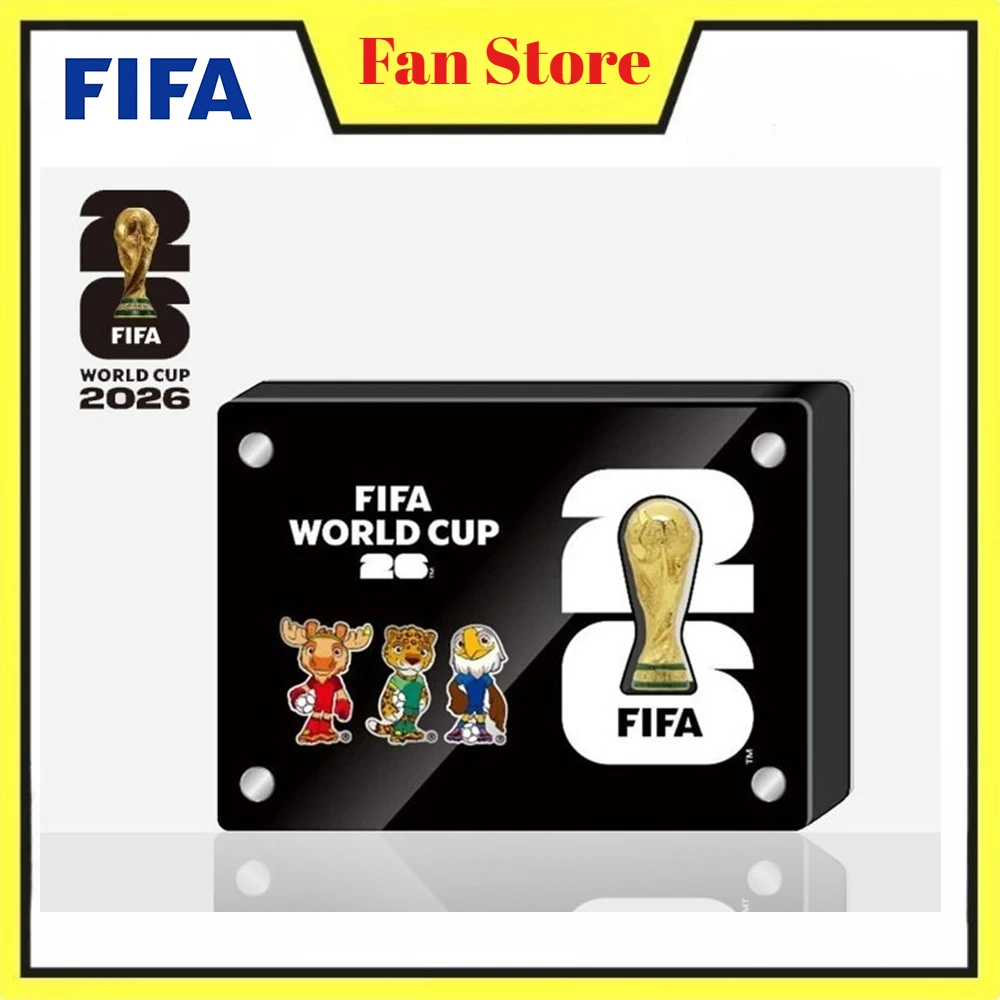 

FIFA 2026 USA Canada Mexico World Cup 35mm Hercules Cup Acrylic Ornament Football Fan Collectible Decoration