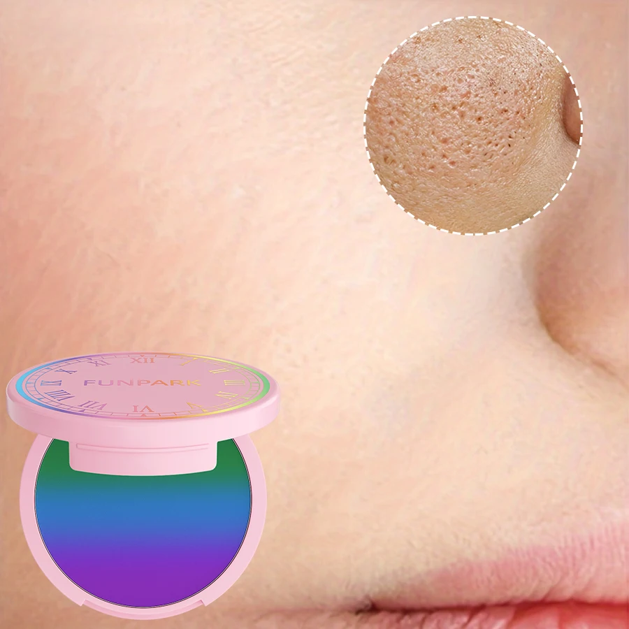 6 kolorów naturalny puder wykończeniowy do twarzy długotrwały puder konturowy kontrolujący wydzielanie sebum makijaż matowy bezwadny w wyglądzie kosmetyk utrwalający makijaż