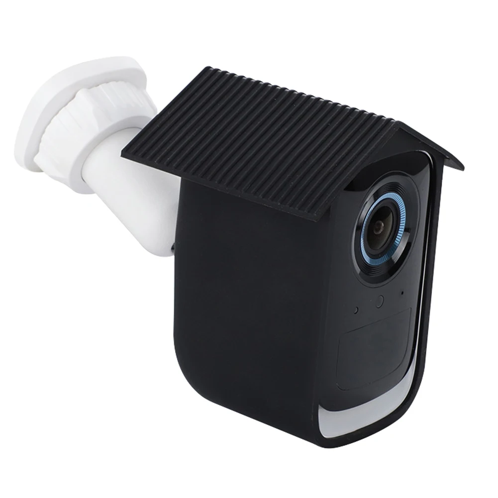 1/2/3/4/6Pcs 보안 카메라 보호 케이스 비바람에 견디는 실리콘 카메라 커버 EufyCam 3C 카메라 용 방수 방진