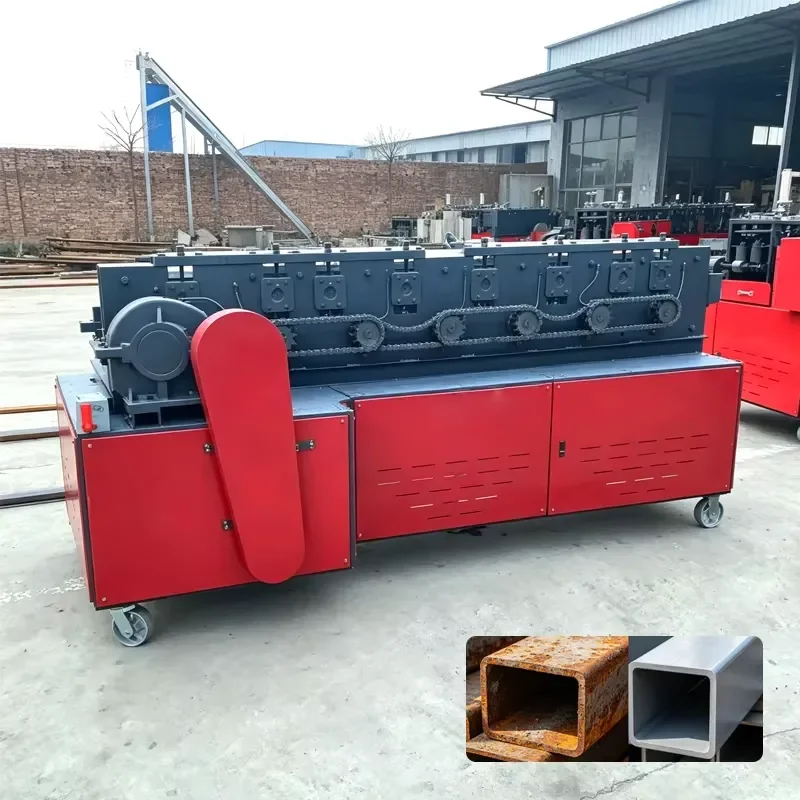 CE Certification High Efficiency 12m/min Bent Rectangular Tube Repair Machines Metal Square Tube Straightening Machines for