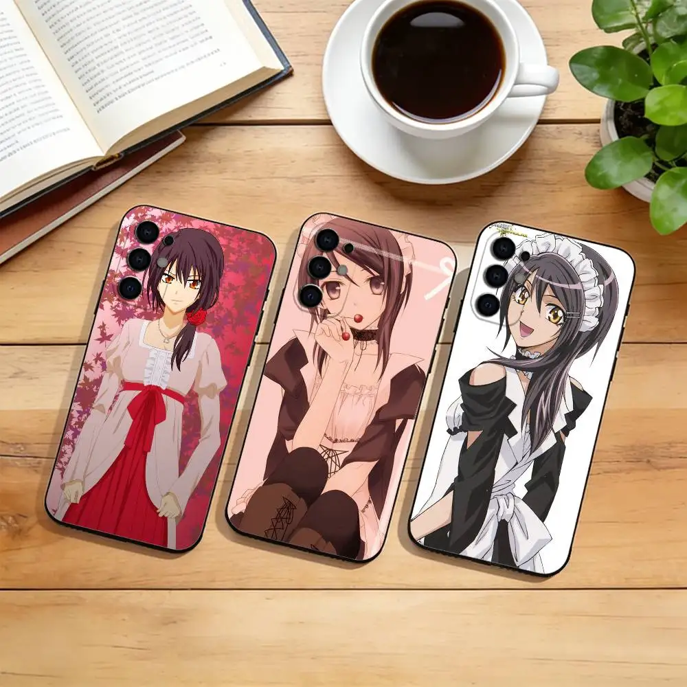 

Maid Sama Misaki Ayuzawa Phone Case For Samsung S25,S24,S21,S22,S23,S30,Ultra,S20,Plus,Fe,Lite,Note,10,Black Cover