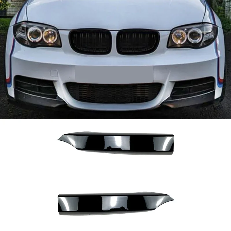 New! Front Bumper Lip Side Splitter Spoiler Body Kit For BMW 1 Series E82 E88 M-Tech 2008-2013 Front Bumper Protector