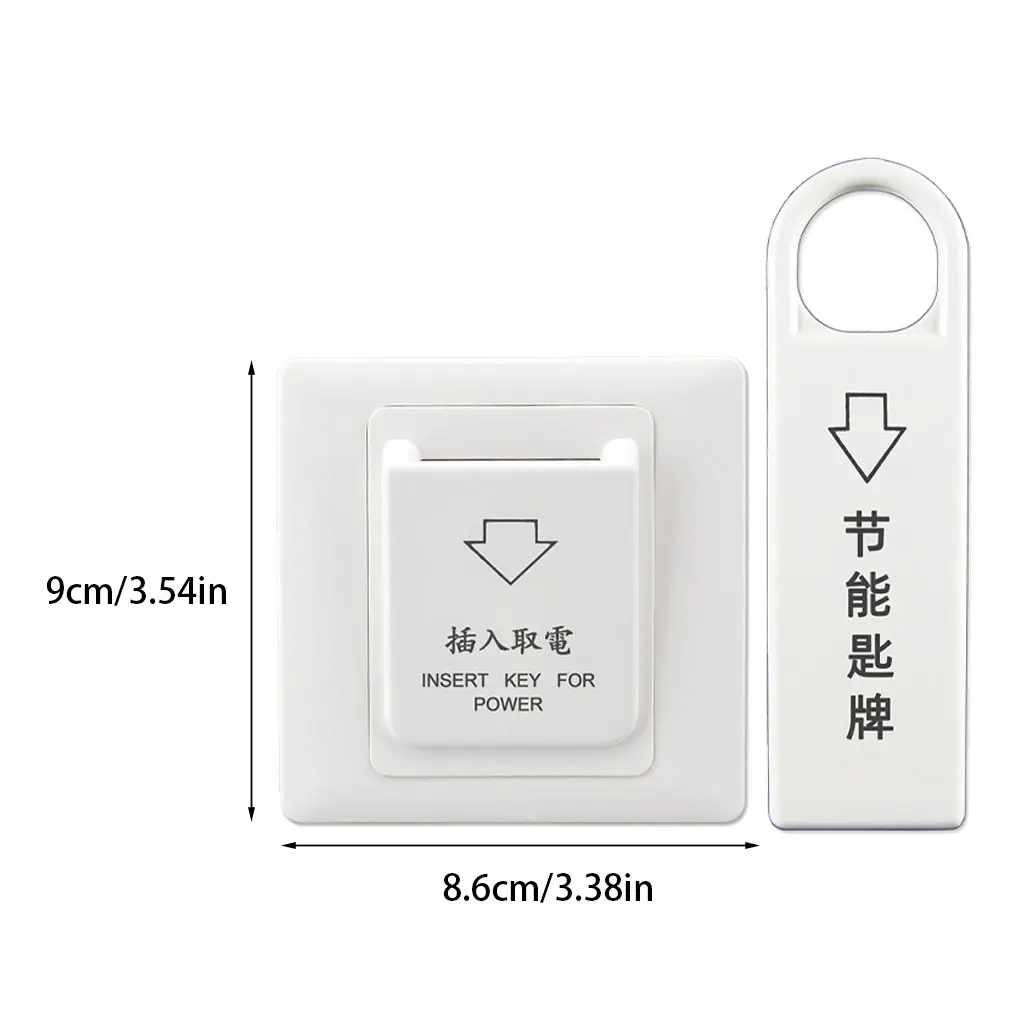 فندق التعرف على التلفزيون الاستشعار بطاقة التبديل مفاتيح الطاقة 40A الإلكترونية #6