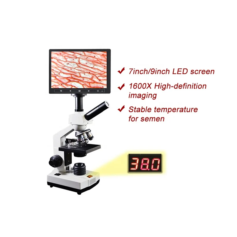 HC-R069 High Accuracy Semen Analysis System Veterinary Microscope Digital Auto Sperm Quality Count Analyzer