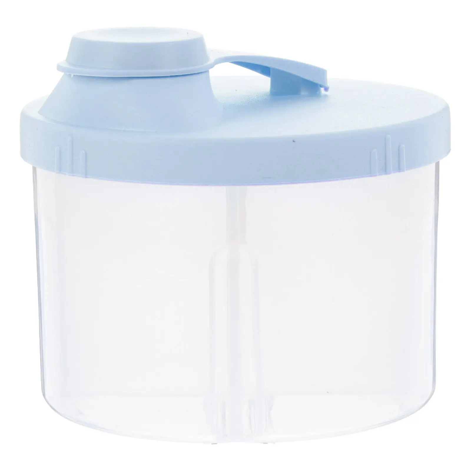 

Набор из 2 портативных дозаторов для детской молочной смеси, 4-секционный вращающийся контейнер без проливания, дорожный органайзер для хранения, незаменимый для пикников на природе