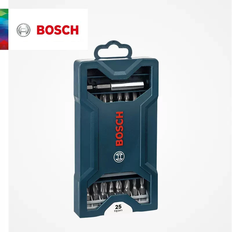 Zestaw wkrętaków Bosch 25 szt. Klucz udarowy o wysokiej twardości 25Mm 50Mm zestaw elektryczne końcówki śrubokrętów do elektronarzędzi