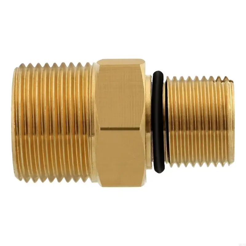 

Gas Washer Replacements Brass Fittings M 22 Male Thread Connector Ensures Uninterrupted Water For Power Cleaning