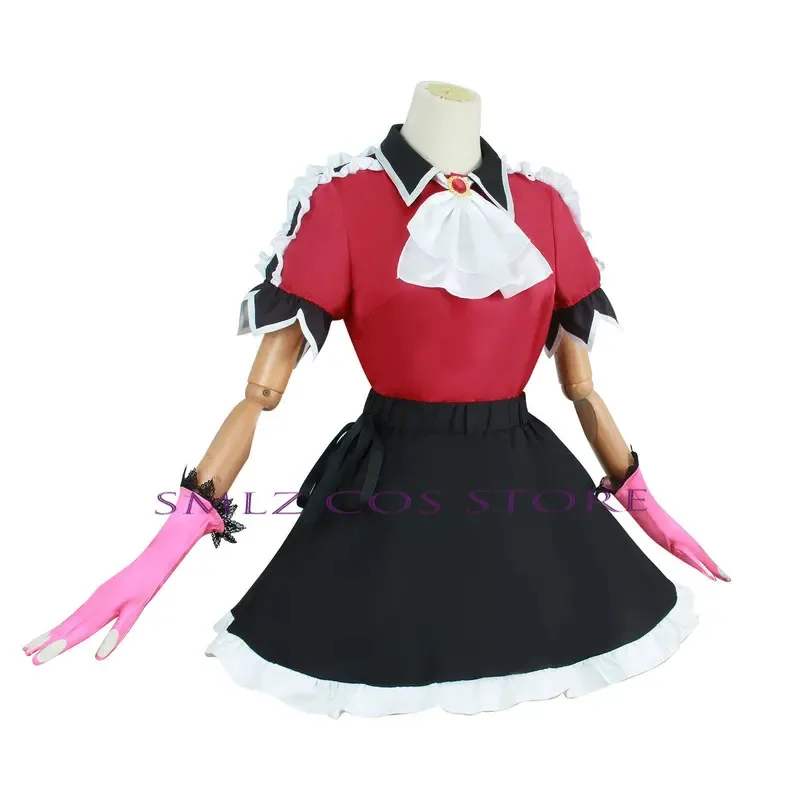 dd12Season 2 Arima Cosplay Anime Oshi No Ko Costume Kana Singing Dancing Dress Uniform Halloween Party Outfit for Women Wig