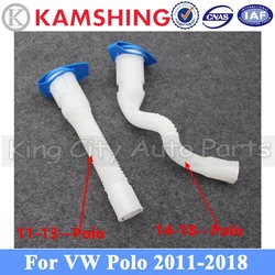 CAPQX For Volkswagen VW Polo 2011-2018 Windshield Washer Fluid Reservoir Hose Windshield Wiper Water Can Pipe Tank Plastic Pipe
