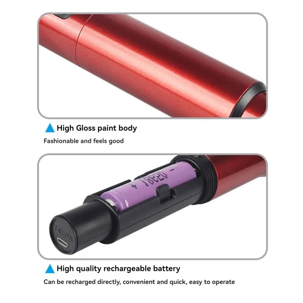 

ABVL-Wireless Microphone Metal Dynamic Microphone System With Rechargeable Receiver For Karaoke Singing Wedding