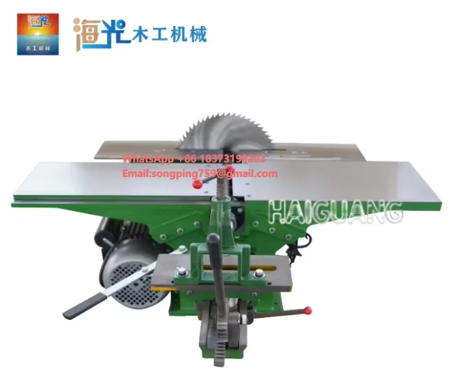 

Bench-Top Multipurpose Woodworking Machine Saw Planer Drill Sharpener Chamfering Combined Tool Core Motor Component 2.2kW 1 Year