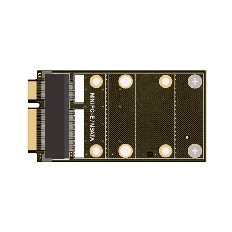 Msata ssd para m.2 ngff ssd placa adaptadora mini pci-e pci-express conversor cartão para ngff ssd