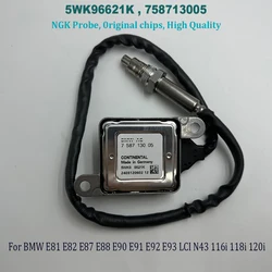 5WK96621K 758713005 11787587130 For NGK Probe Nox Sensor High Quality Chip For BMW E81 E82 E87 E88 E90 E91 E92 E93 LCI N43 116i