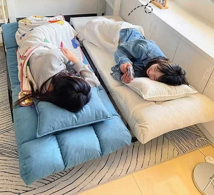 

Lunch break treasure recliner folding lunch office nap dual purpose chair lazy lie down can sit balcony home