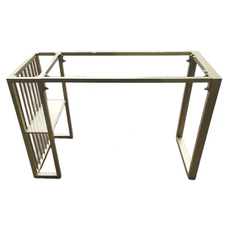 

Wrought iron table legs bracket rock slab tble frame base legs iron frame shelf desk feet