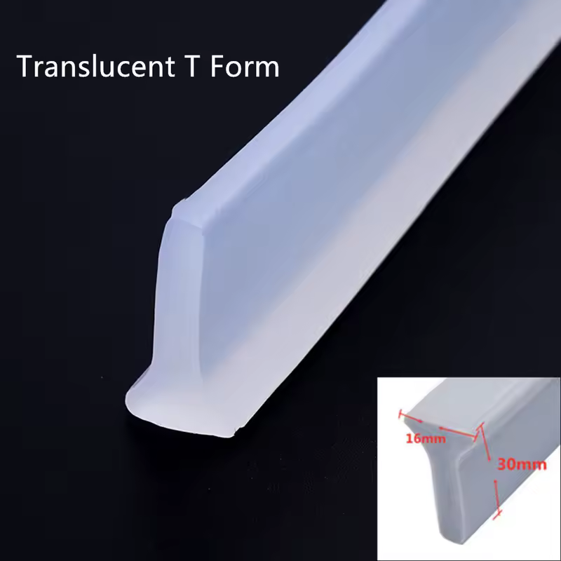 1-3M Water Shower Dam Bathroom Water Stopper Silicone Retaining Strip Flood Barrier Dry And Wet Separation Blocker - Image 12