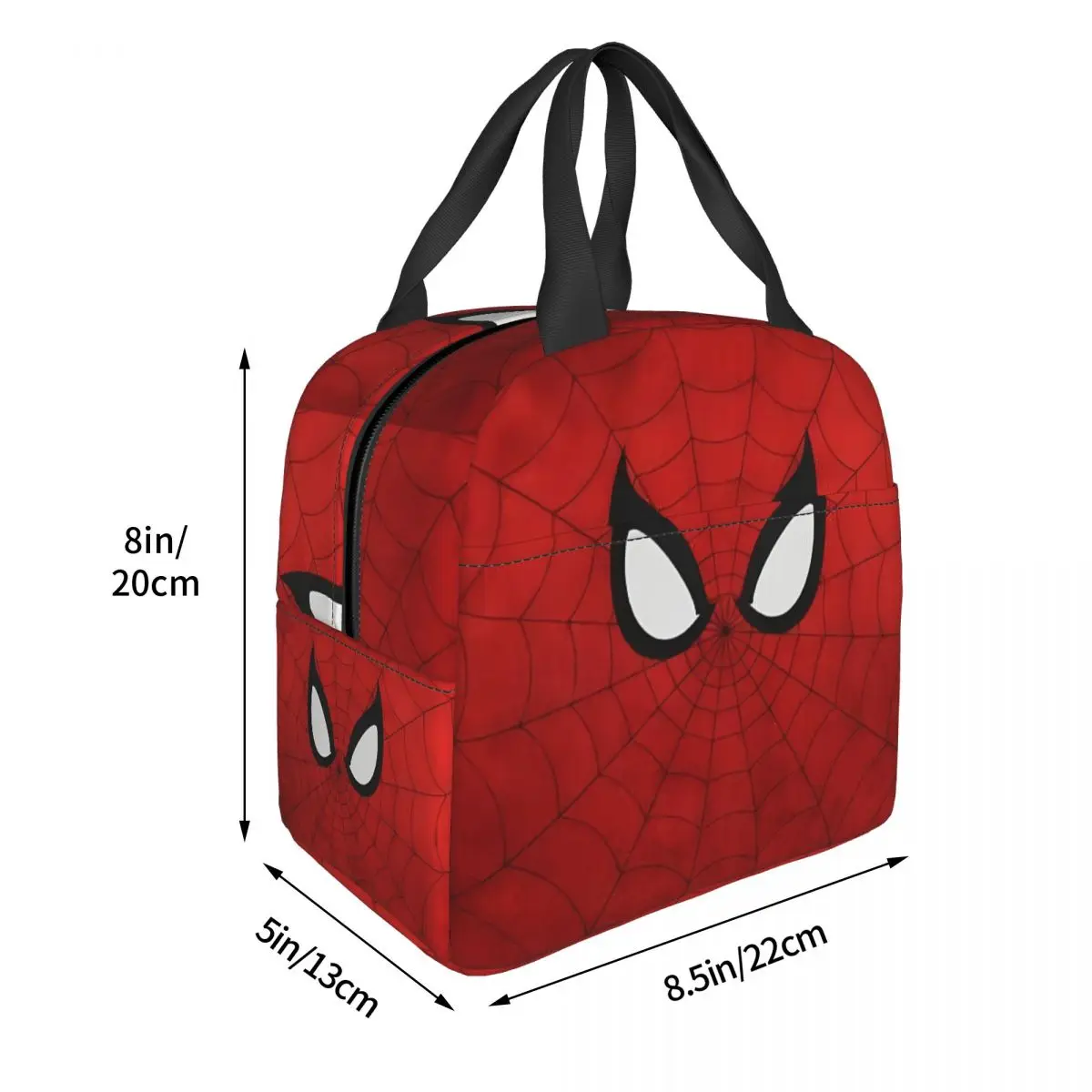 Spider Spiderman Spiderverse Superhero Insulated Lunch Bags borsa termica a tenuta stagna Tote Lunch Box College Picnic Food Storage Bags