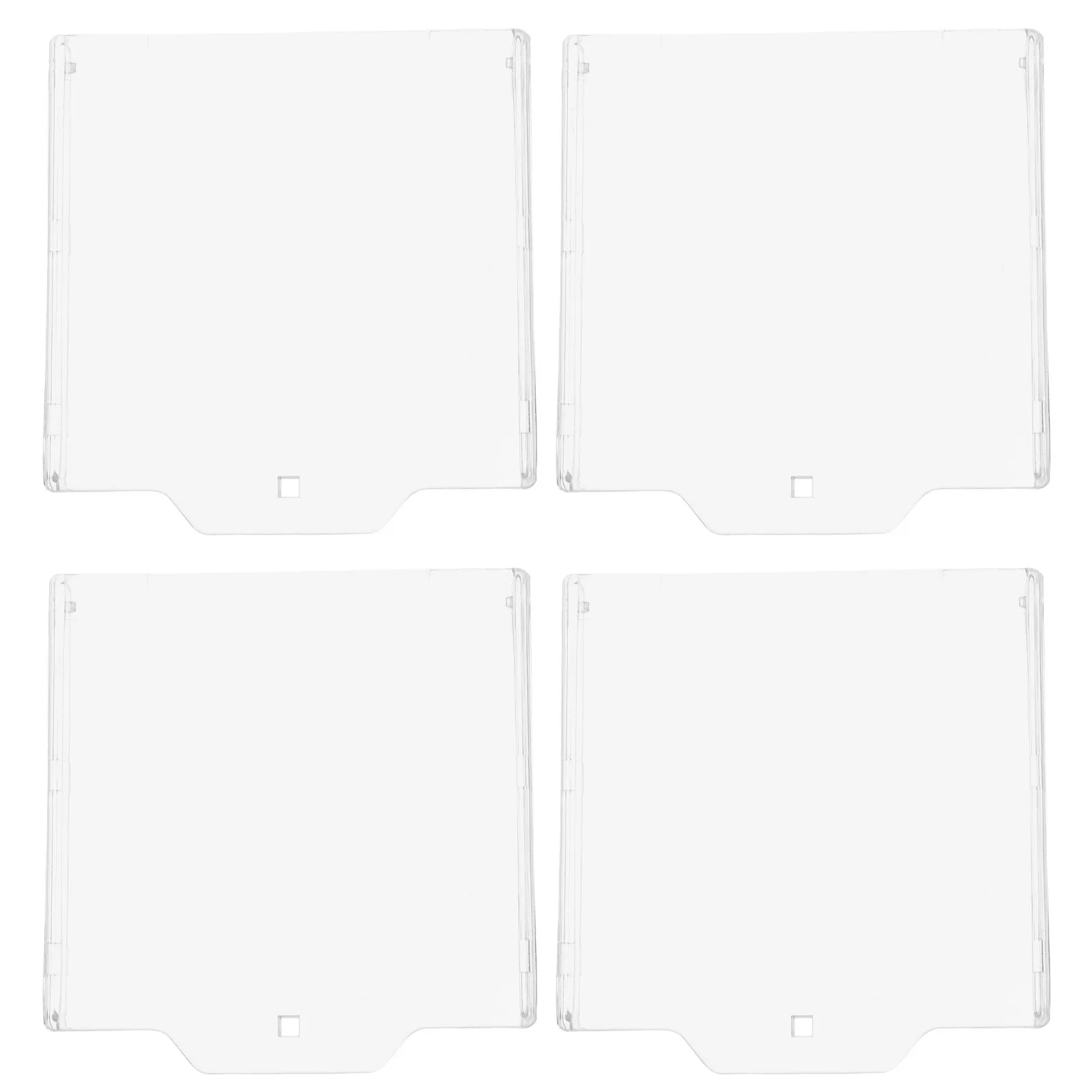 4Pcs Glass Break Cover Weather Resistant Fire Safety Equipment for Switch Guard Cover Ideal for Emergency Stop Button Protection