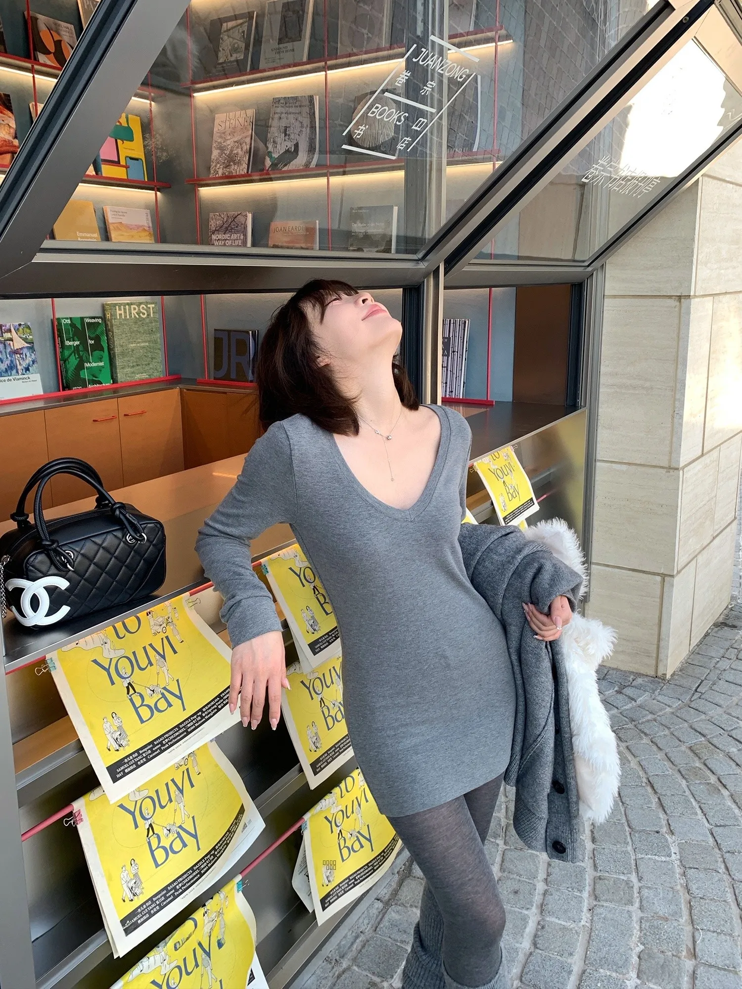 

Облегающий тонкий женский пуловер с V-образным вырезом, базовый слой, корейский стиль, универсальный крой, для повседневной носки