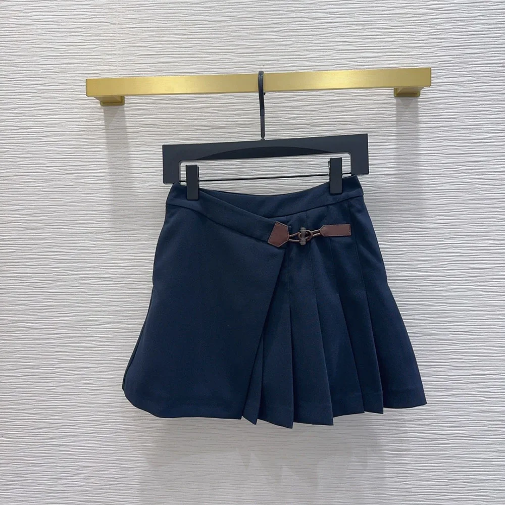 

High-quality 2026 new summer women pleated skirt, casual and fashionable short skirt, suitable for vacation wear xy2641129