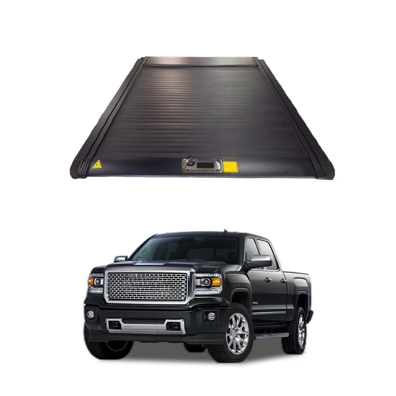 

Retractable pickup truck hard bed roller shutter cover lid tonneau cover for GMC Sierra 1500 5.8ft 6.6ft auto accessories