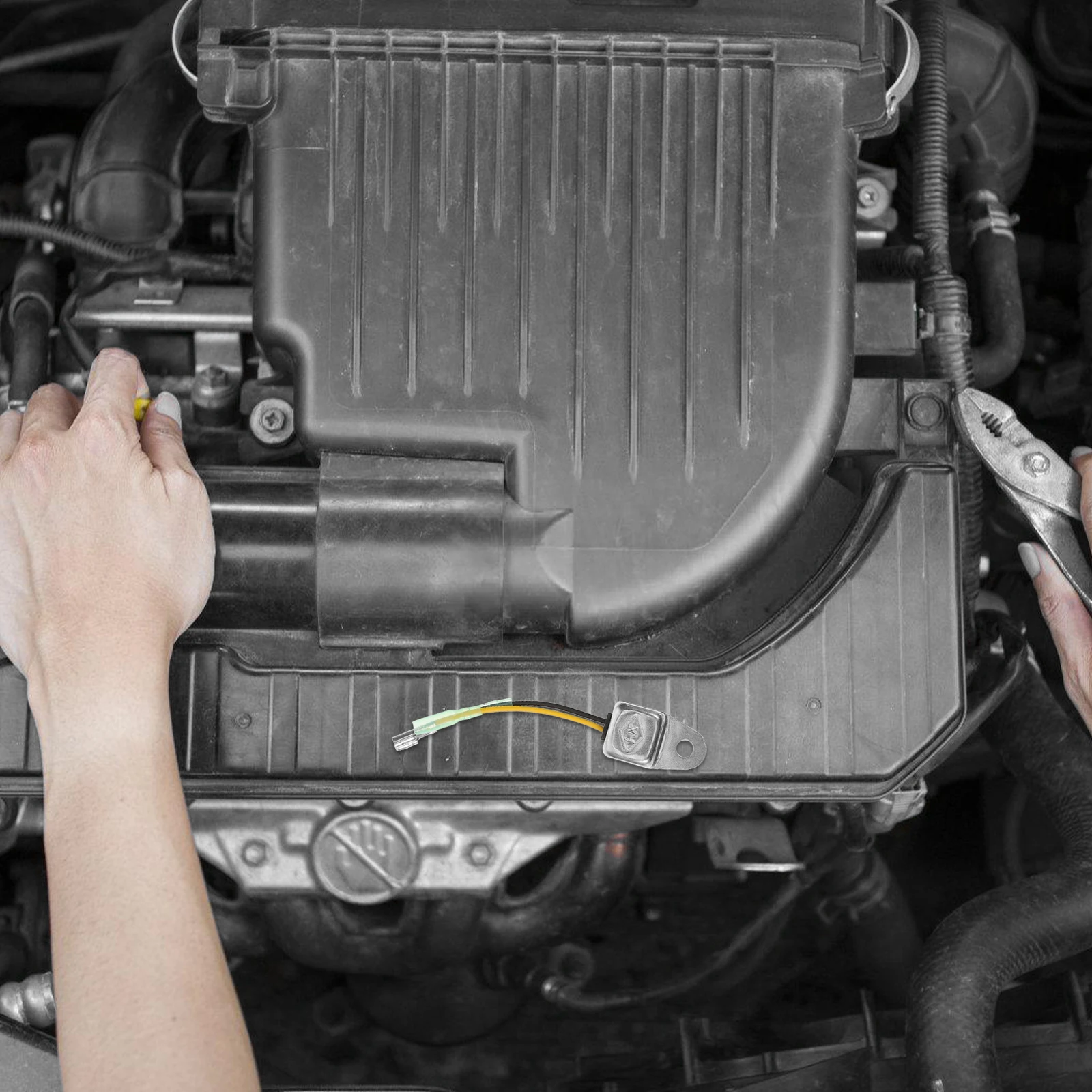 

5Pcs Oil Sensor Alarm Replacement for Generator 168 190F Engine Parts Low Oil Level Sensor Accurate Monitoring