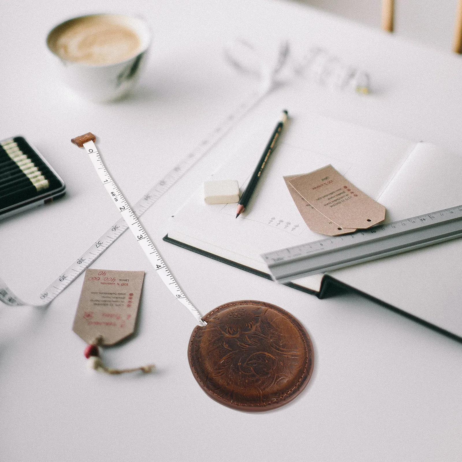 

Vintage Body Tape Measure Convenient Sewing Supply Household Measurement Tool Portable Sewing Measuring Tape for Tailoring and