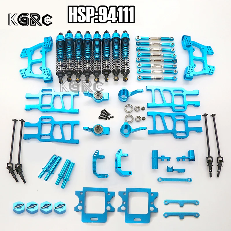 Full Set Metal Upgrade Kit For 1/10 RC Car HSP 94108 94111