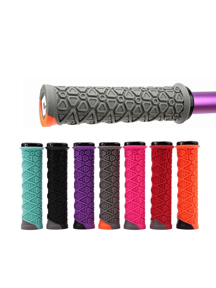 AliExpress GOLDIX ODI G30 MTB Anti-Slip Shock Absorption Downhill Silicone Lock-On Handlebar Grips Bicycle Mountain Bike 22.2MM Handle Parts