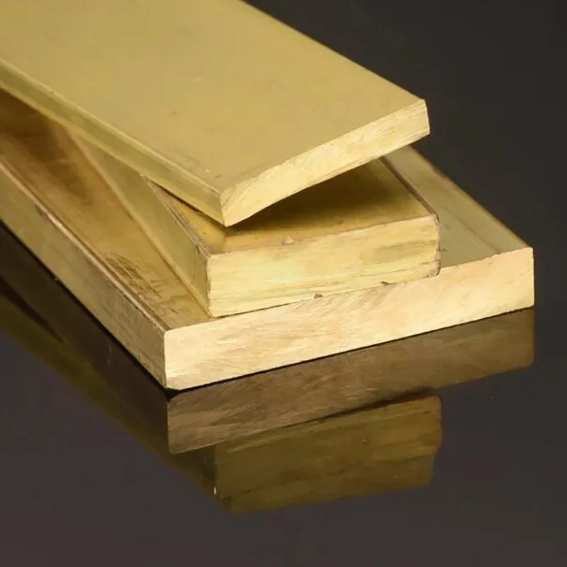 Brass Plate Bar Flat Rods Strip Thickness 5mm