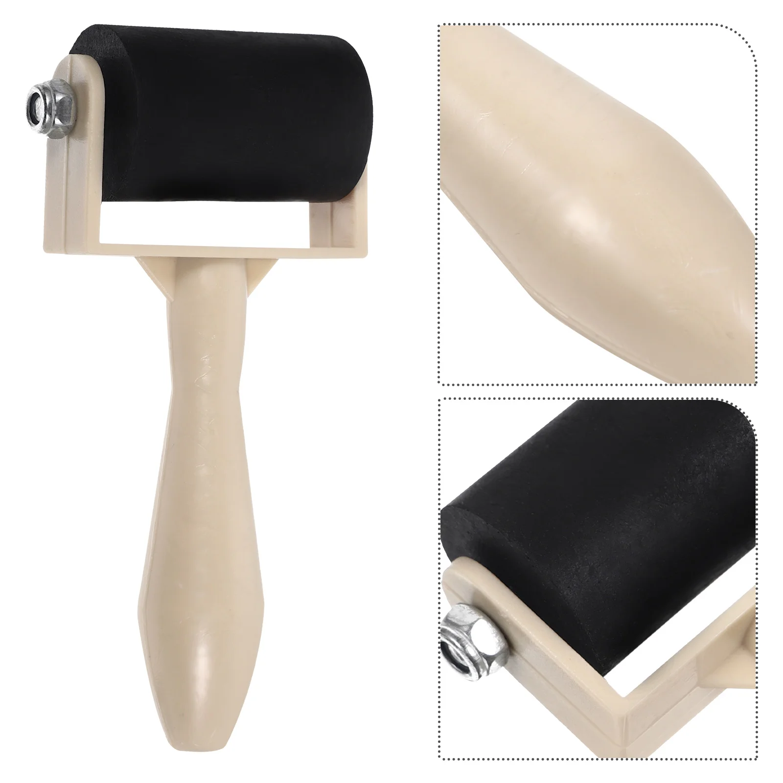 أسطوانة صناعة الطباعة البلاستيكية 5 قطع أداة ختم مطاطية لصياغة أسطوانة تطبيق غراء الحبر #4