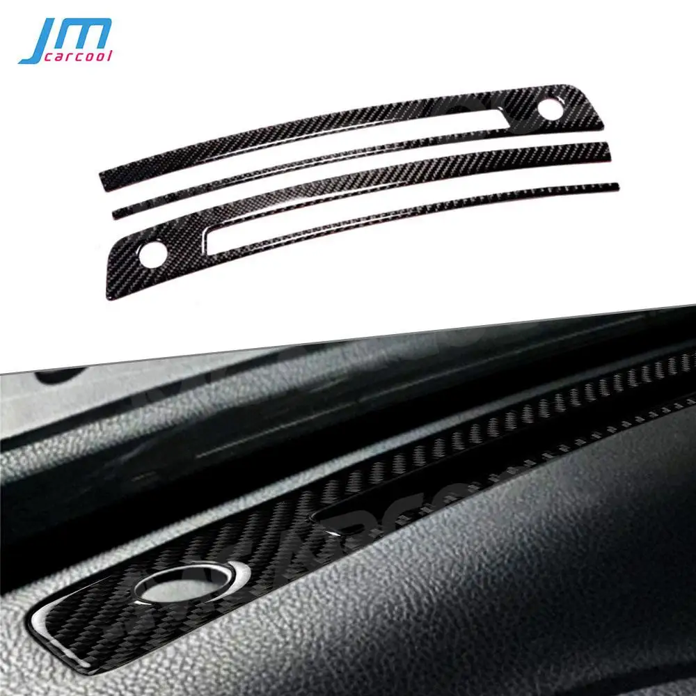 Carbon Fiber Front Dashboard Air Conditioning Outlet Trim Cover Stickers For Toyota GT86 FT86 ZN6 Subaru BRZ 2013-2020