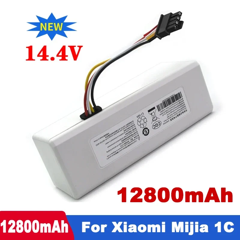 14.4V P1904-4S1P-MM Battery For Xiaomi Sweeping Robot Battery 1C Vacuum Cleaner Cleaning Robot Accessories Replacement Battery