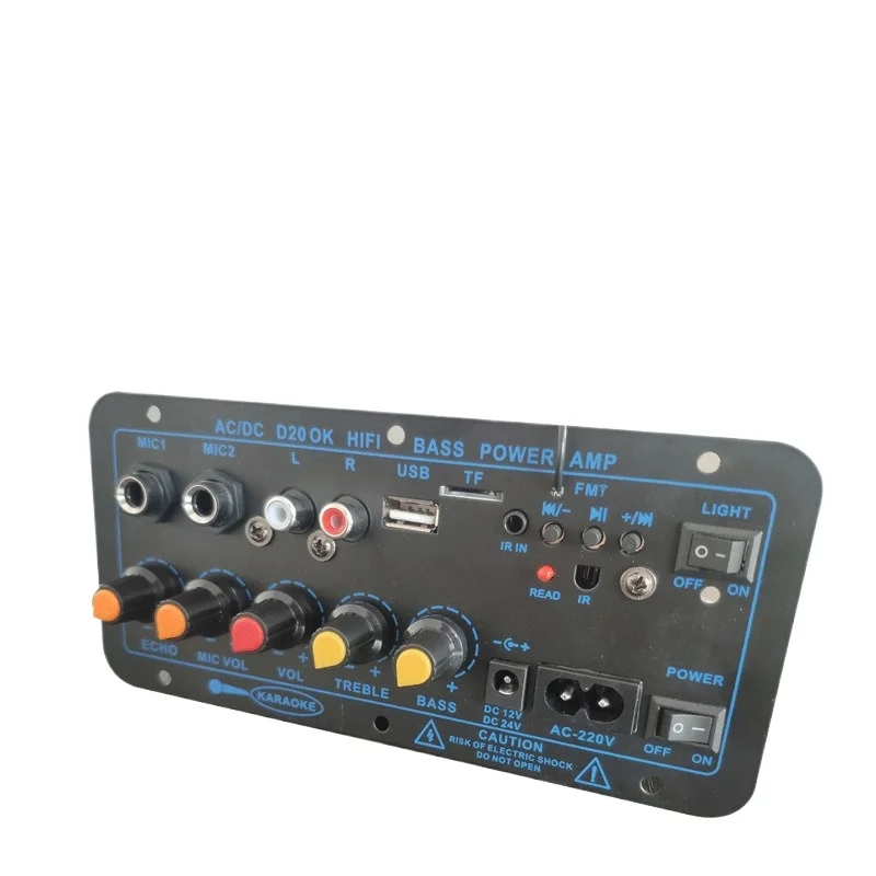 For 220V Car Bluetooth Digital Power Amplifier Board Insert Card Multi-purpose Power Amplifier Main Board 200W