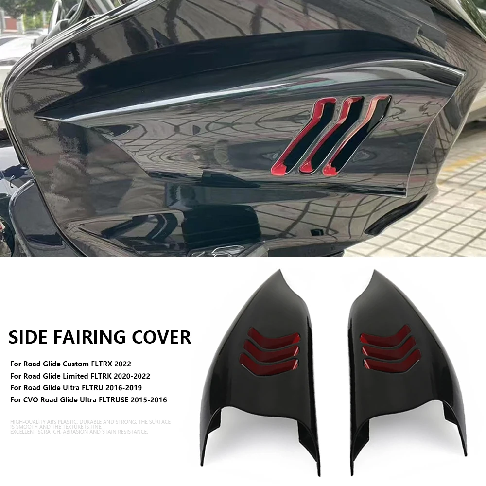 

For Harley Road Glide Custom FLTRX / Limited FLTRK For Harley CVO Road Glide Ultra FLTRUSE Motorcycle Side Fairing Air Deflector