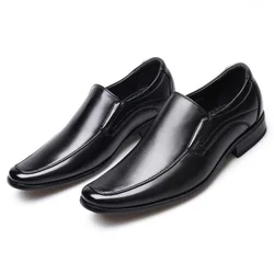 Men Slip On Office Oxford Shoes For Men Luxury Men Classic Business Men's Dress Shoes Fashion Elegant Formal Wedding Shoes