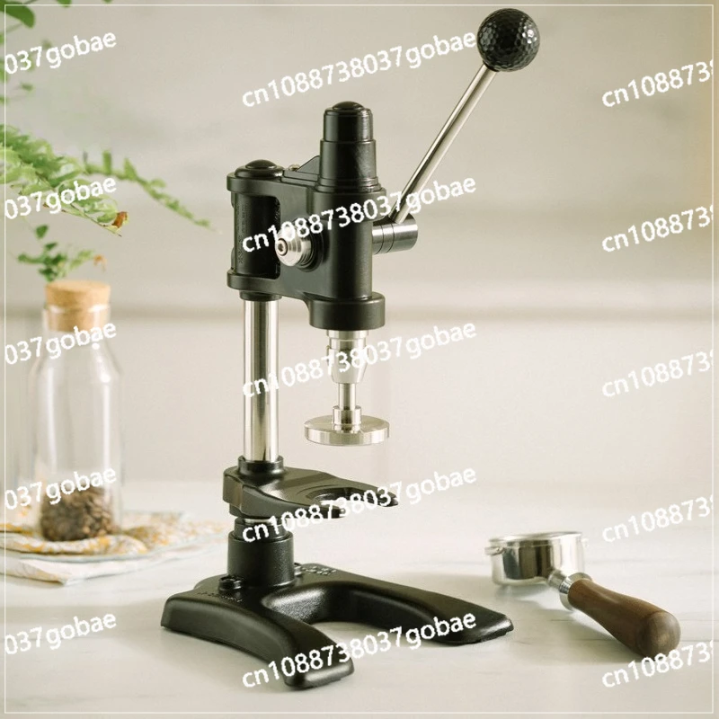 Quantitative espresso stainless steel powder press, solid powder press hammer cloth powder press 58mm